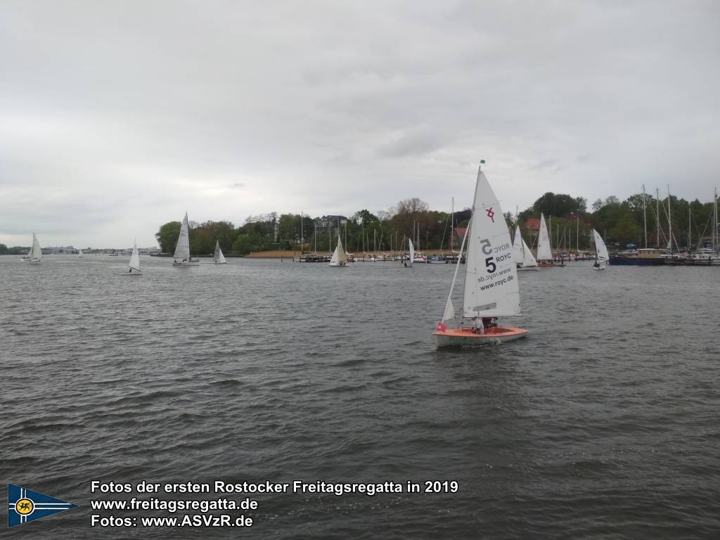 erste Freitagsregatta in ROstock 10.05.2019