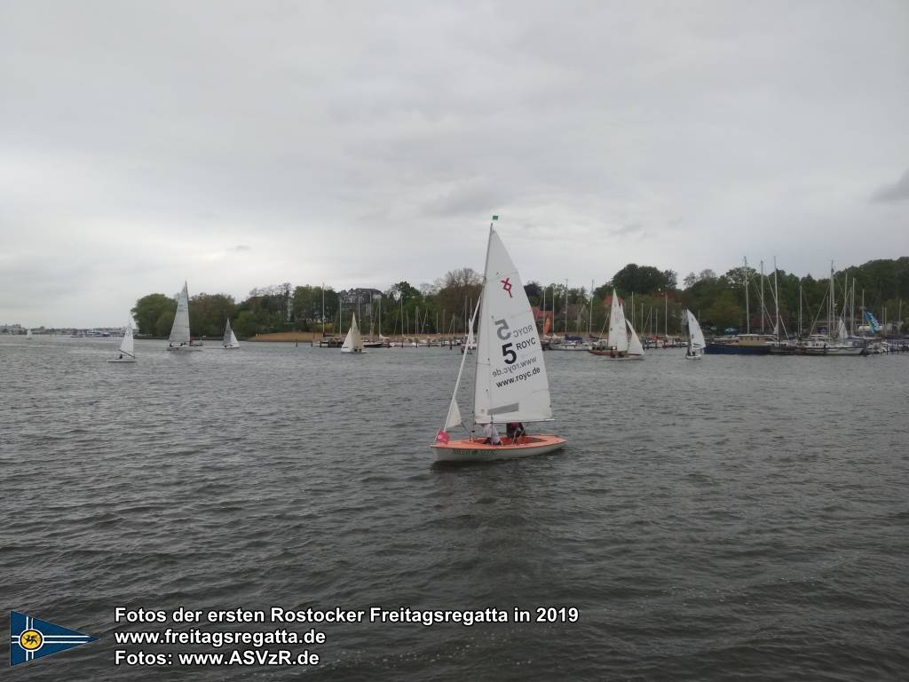 erste Freitagsregatta in ROstock 10.05.2019