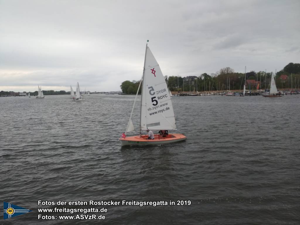 erste Freitagsregatta in ROstock 10.05.2019