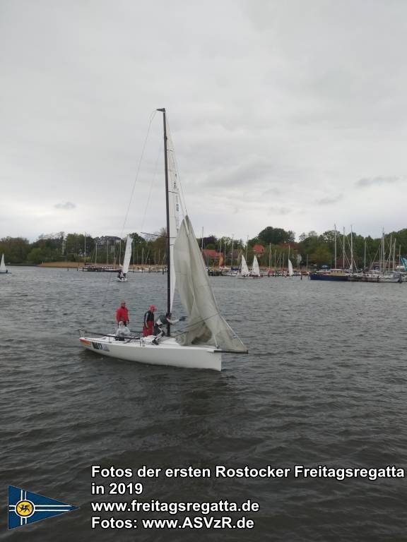 erste Freitagsregatta in ROstock 10.05.2019