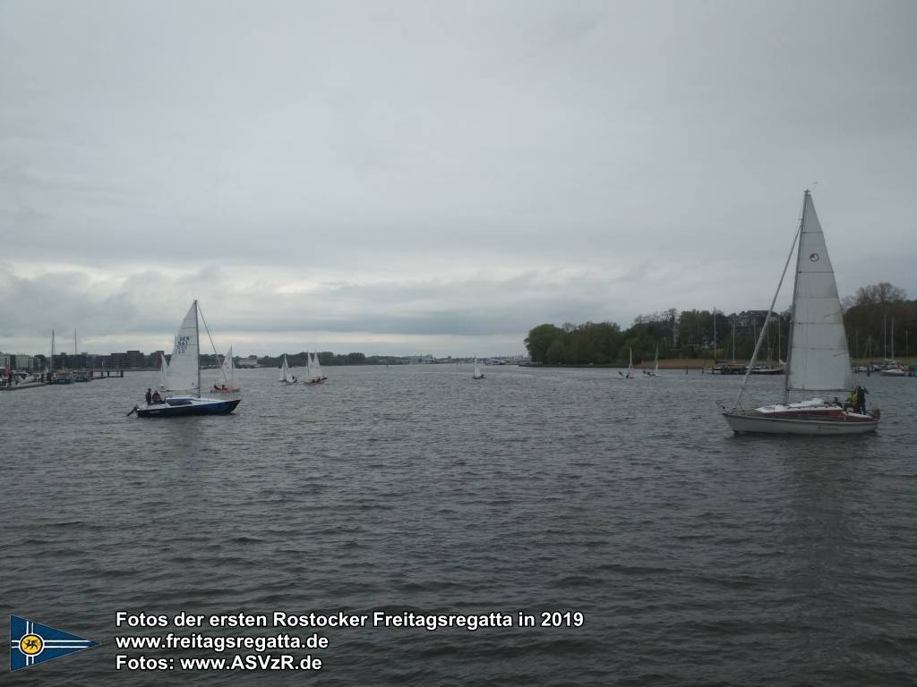 erste Freitagsregatta in ROstock 10.05.2019