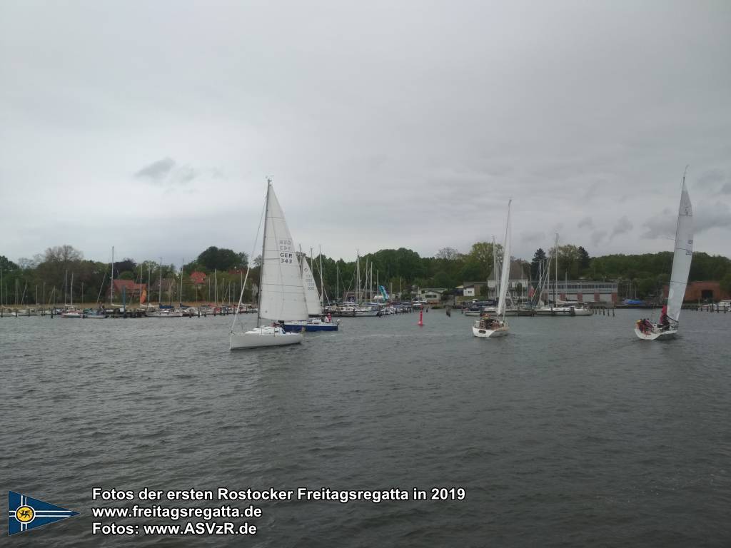 erste Freitagsregatta in ROstock 10.05.2019