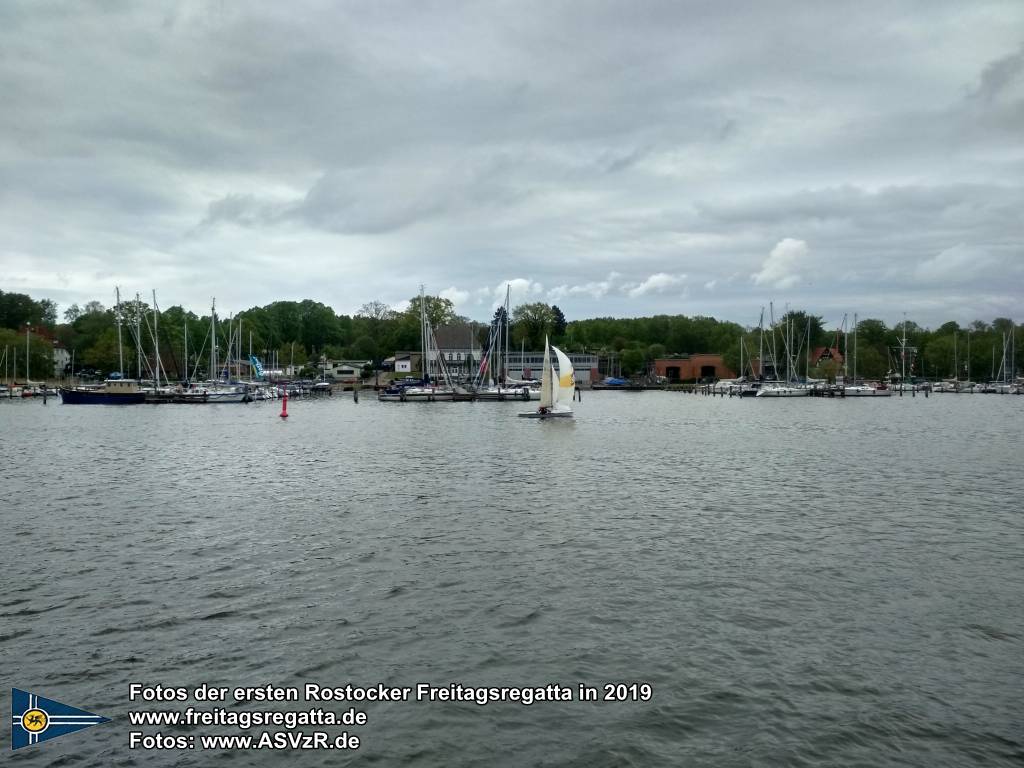 erste Freitagsregatta in ROstock 10.05.2019 - 505 GER9141