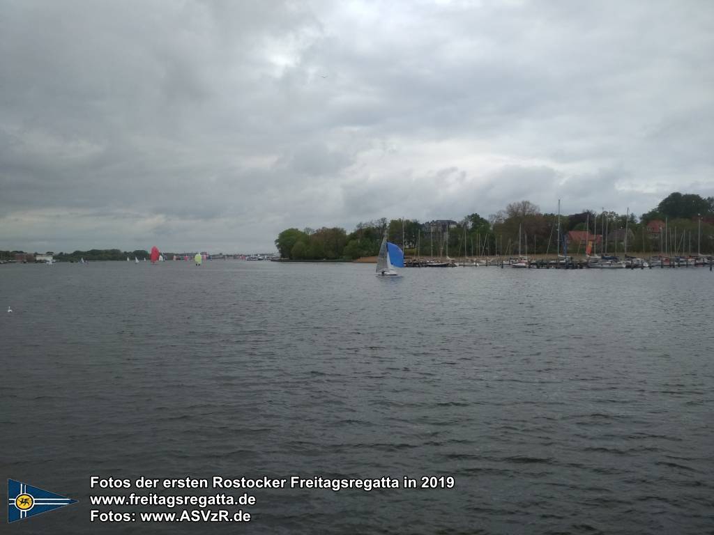 erste Freitagsregatta in ROstock 10.05.2019 - 505 GER8697