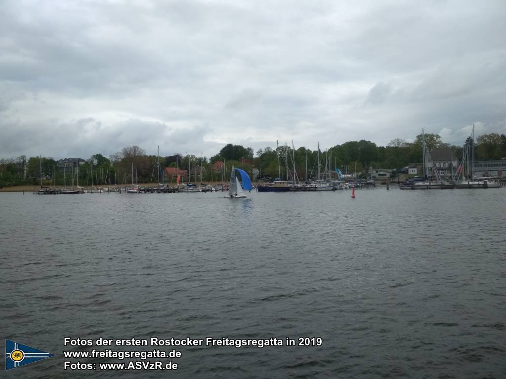 erste Freitagsregatta in ROstock 10.05.2019 - 505 GER8697