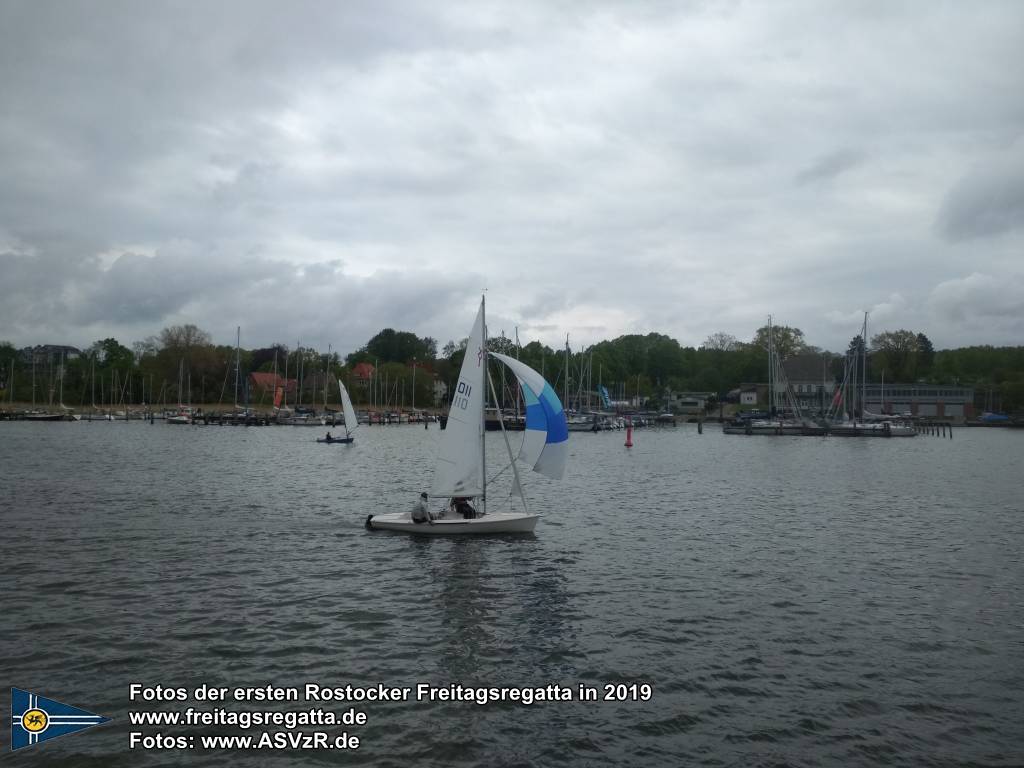 erste Freitagsregatta in ROstock 10.05.2019