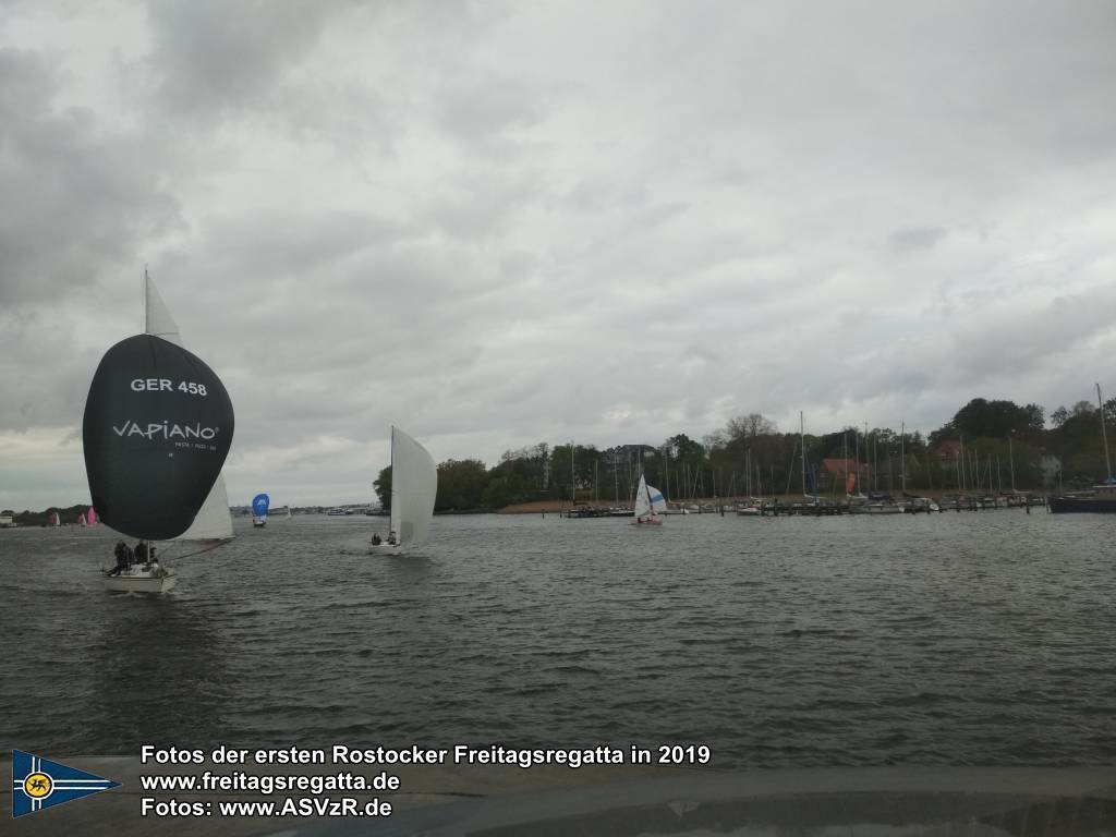 erste Freitagsregatta in ROstock 10.05.2019