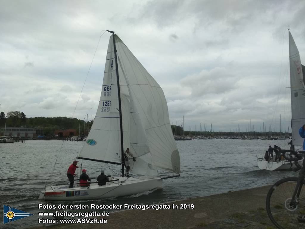 erste Freitagsregatta in ROstock 10.05.2019