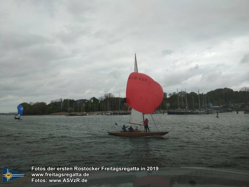 erste Freitagsregatta in ROstock 10.05.2019