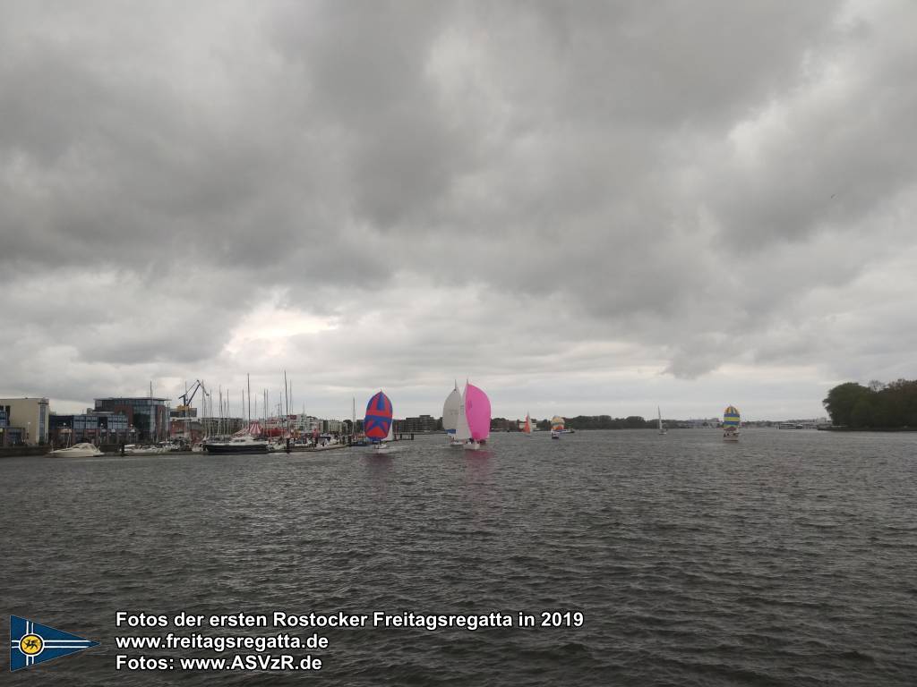 erste Freitagsregatta in ROstock 10.05.2019