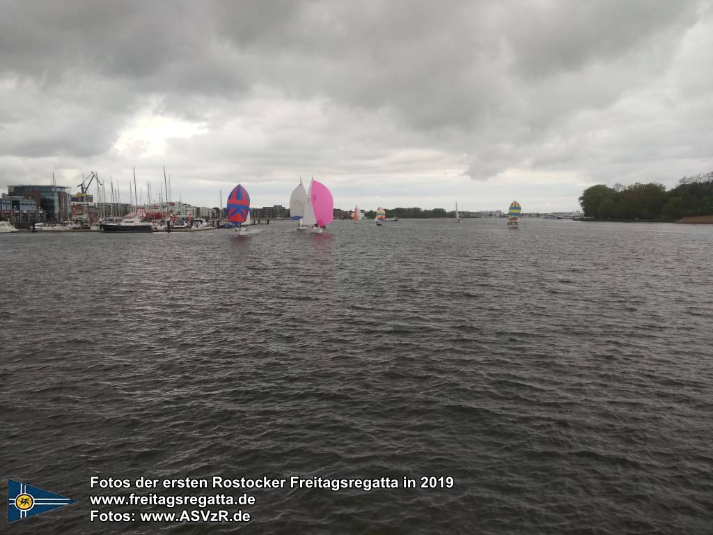 erste Freitagsregatta in ROstock 10.05.2019