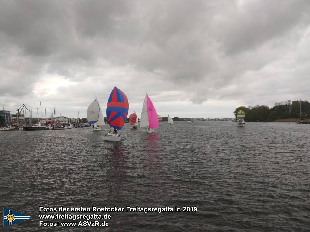 erste Freitagsregatta in ROstock 10.05.2019