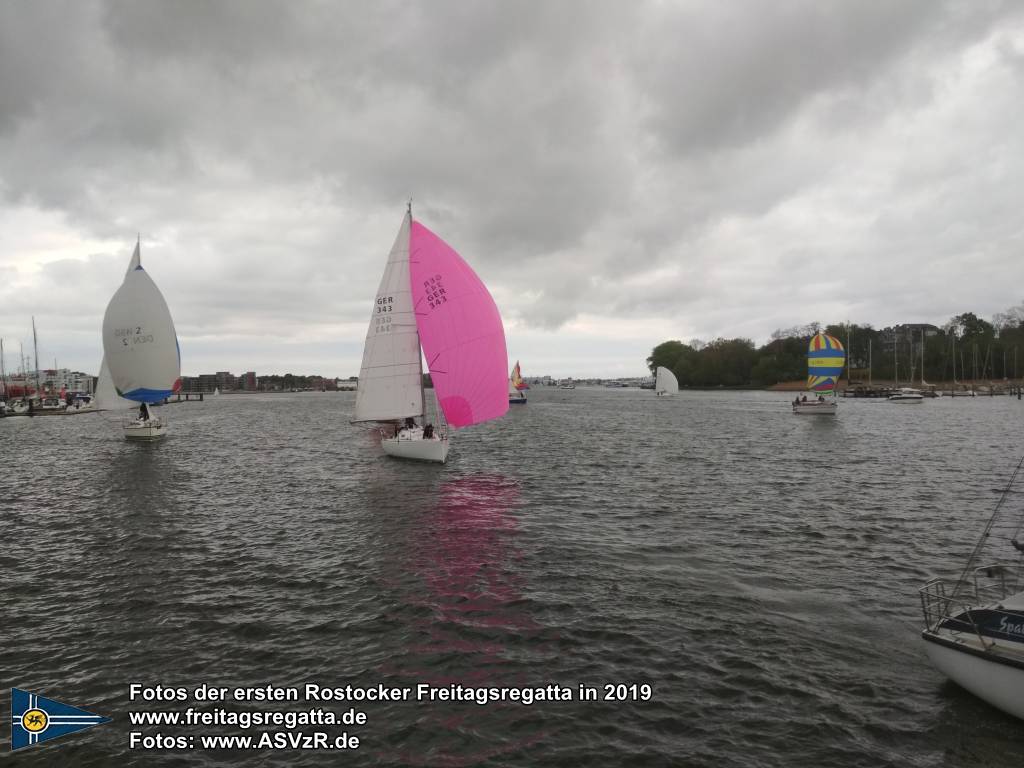 erste Freitagsregatta in ROstock 10.05.2019