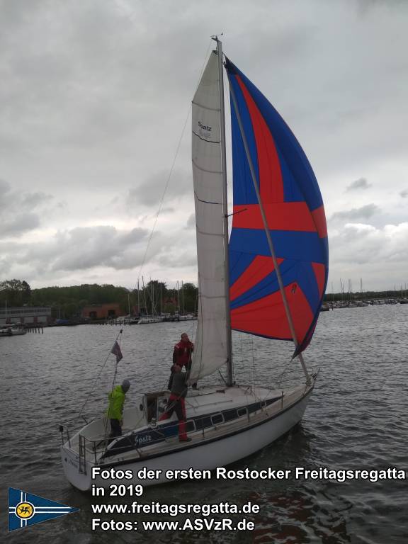 erste Freitagsregatta in ROstock 10.05.2019