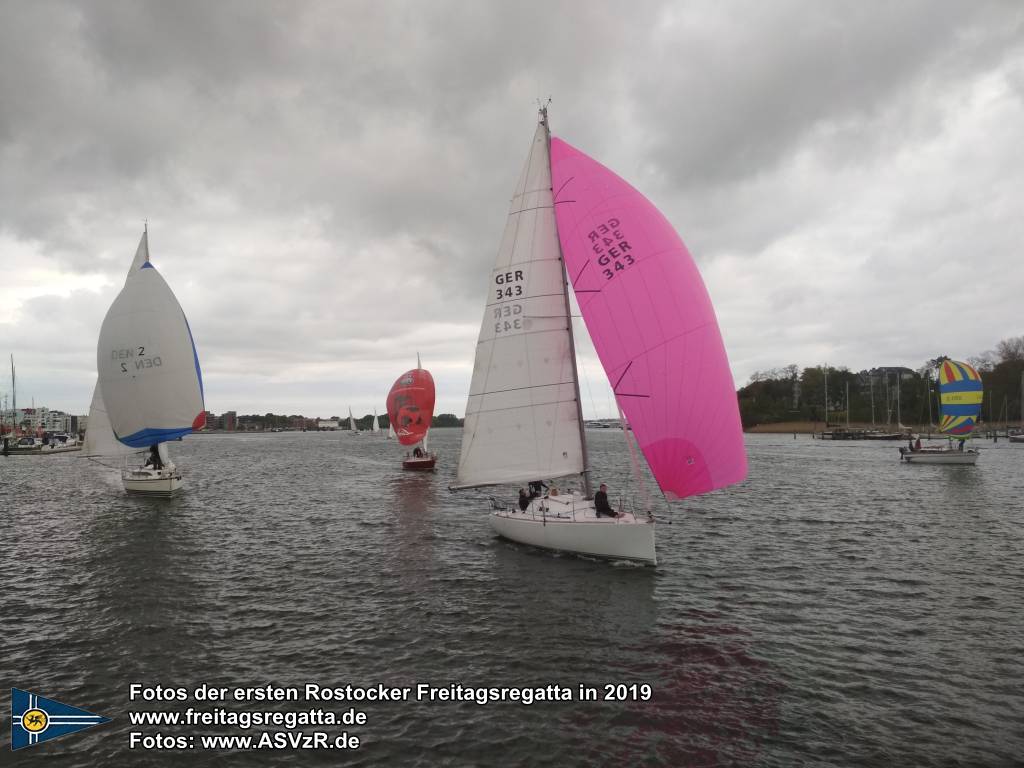 erste Freitagsregatta in ROstock 10.05.2019