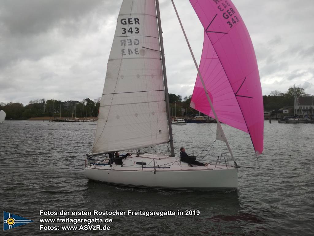 erste Freitagsregatta in ROstock 10.05.2019