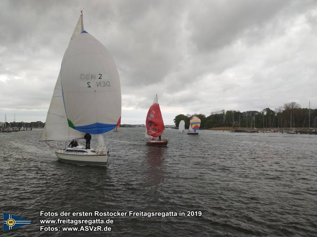 erste Freitagsregatta in ROstock 10.05.2019