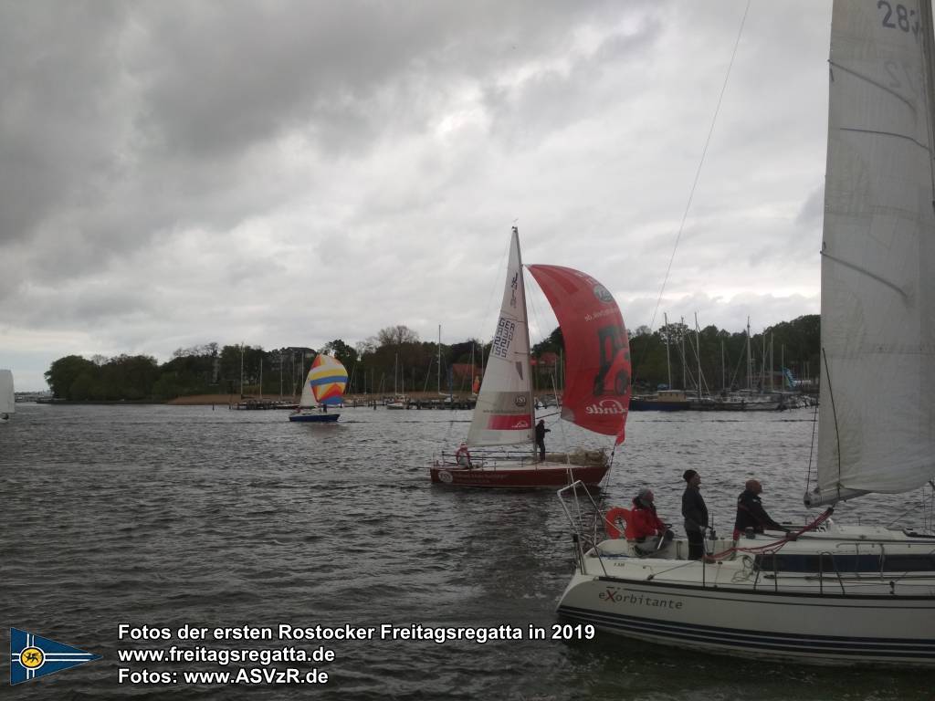 erste Freitagsregatta in ROstock 10.05.2019