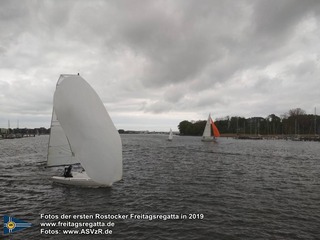erste Freitagsregatta in ROstock 10.05.2019