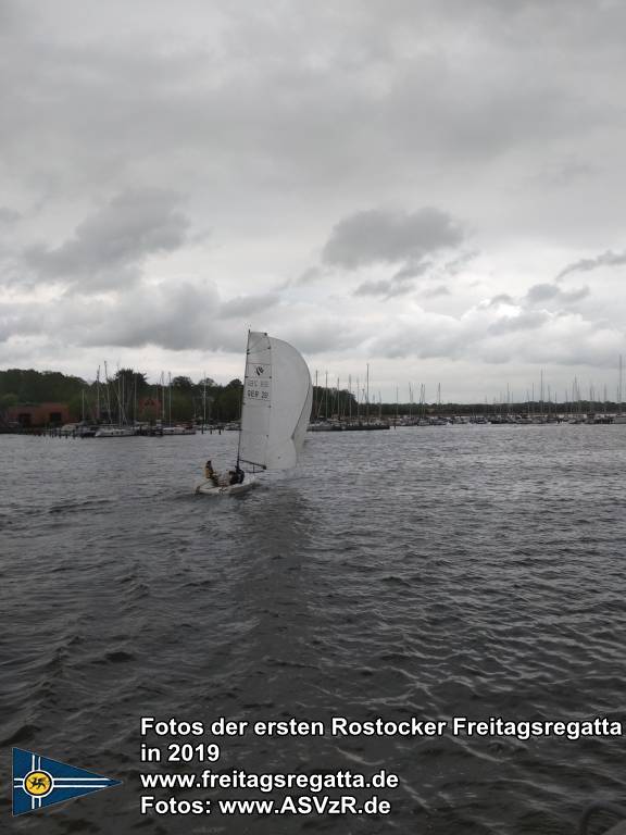 erste Freitagsregatta in ROstock 10.05.2019