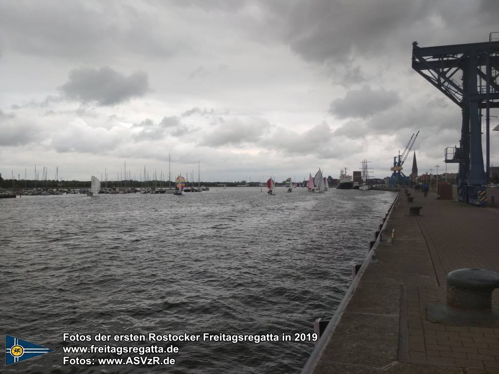 erste Freitagsregatta in ROstock 10.05.2019