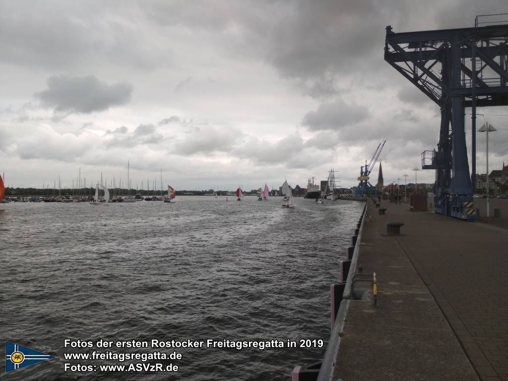 erste Freitagsregatta in ROstock 10.05.2019