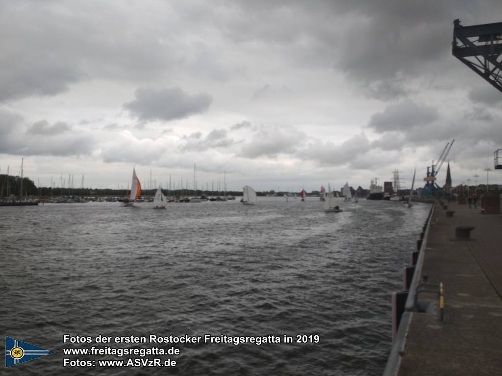 erste Freitagsregatta in ROstock 10.05.2019