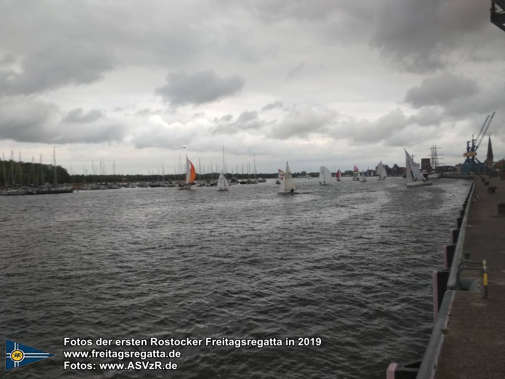 erste Freitagsregatta in ROstock 10.05.2019