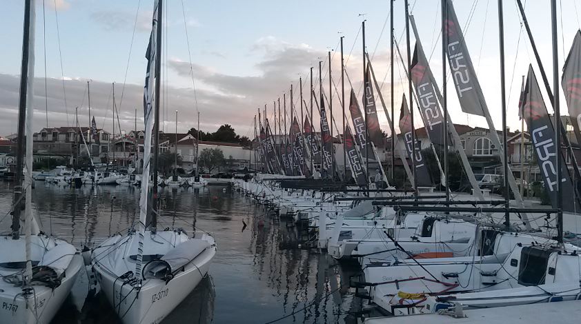 ASVzR bei Seascape Challenge 2019 - Der Hafen ist voll am Abend vor dem Start
