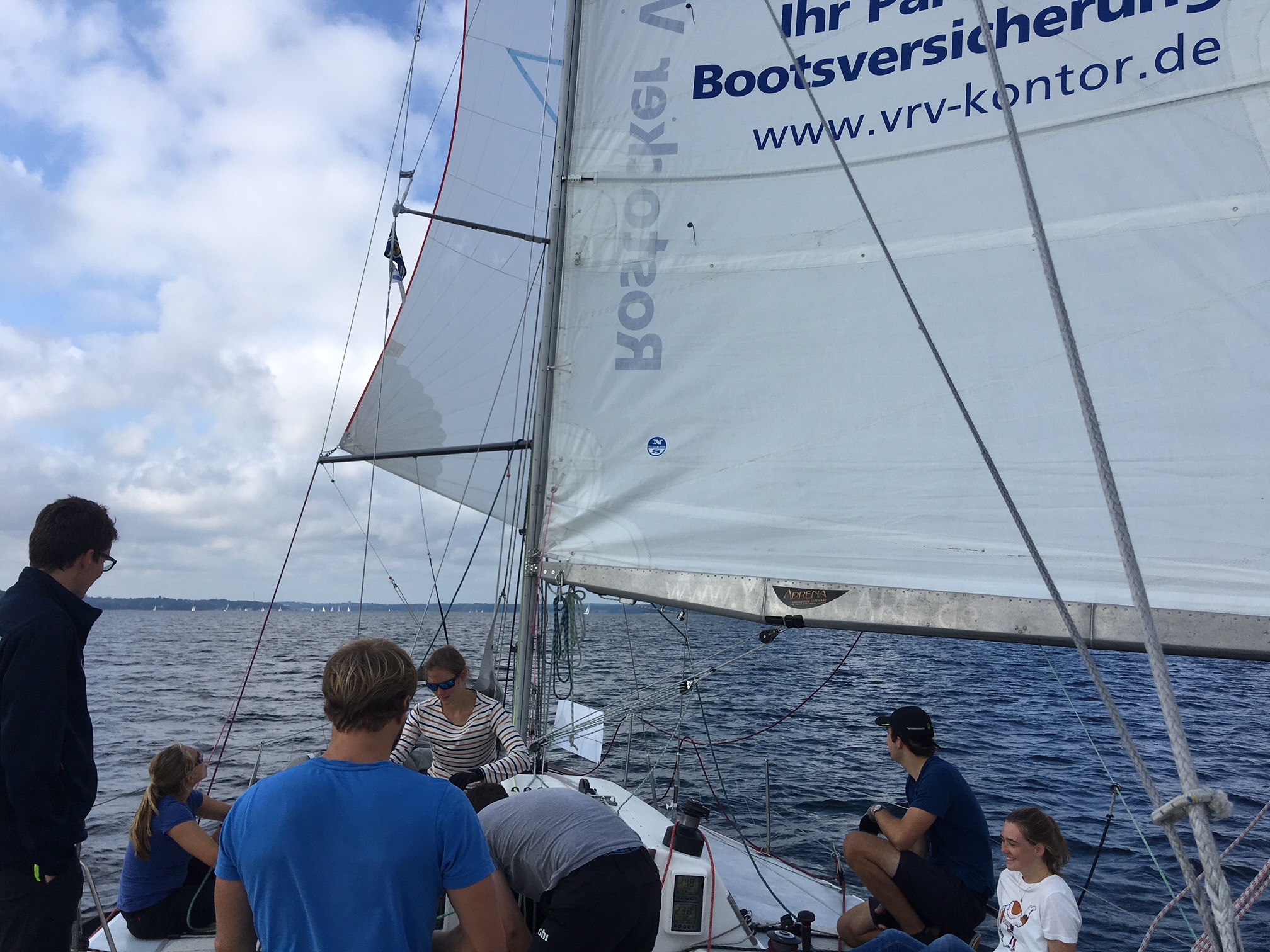 Training auf der Flensburger Förde