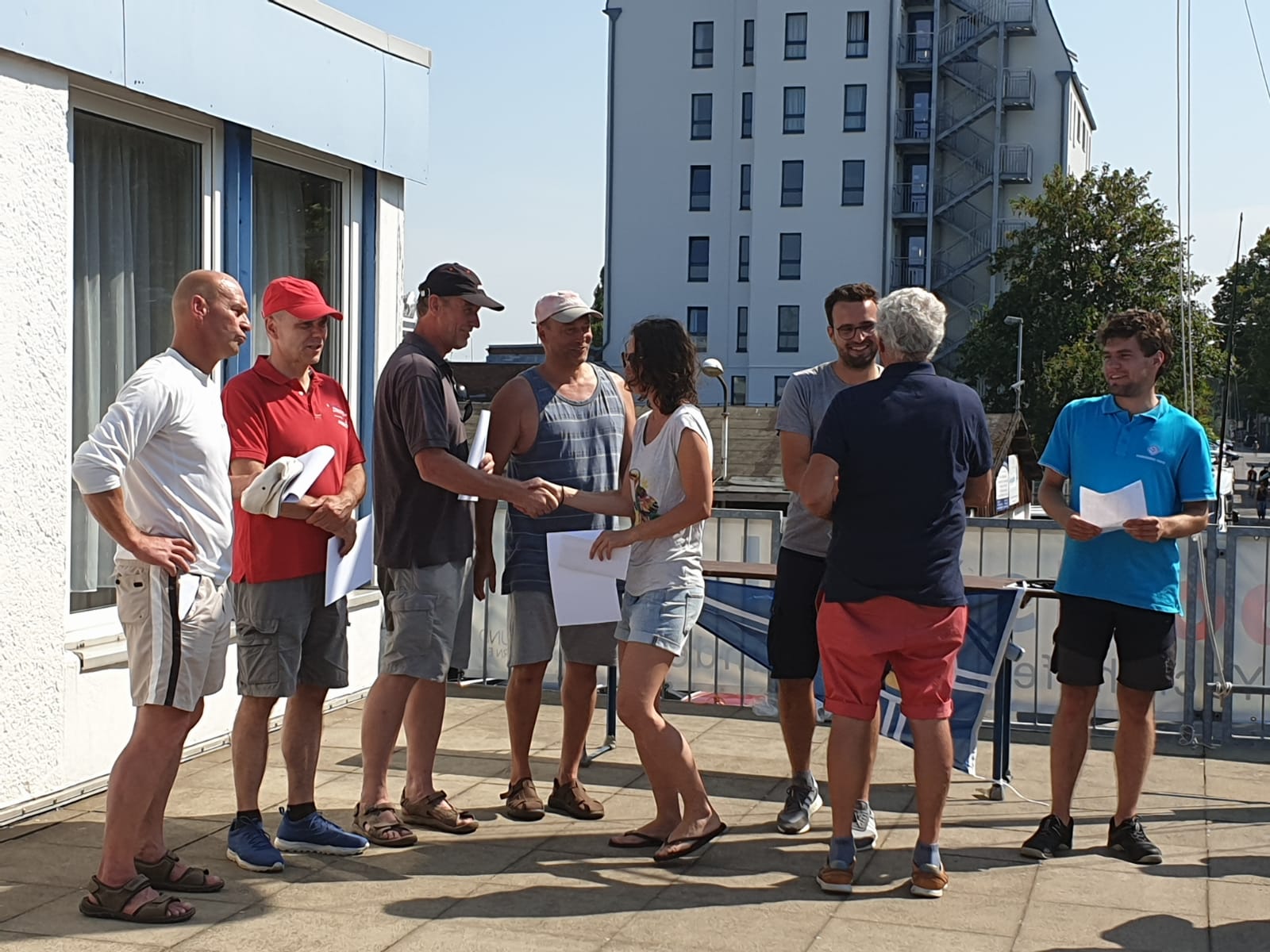 Siegerehrung Warnemünde Cup 2019