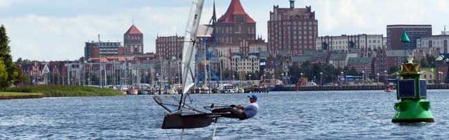 Foilen mit der Motte Mach 2 in Rostock