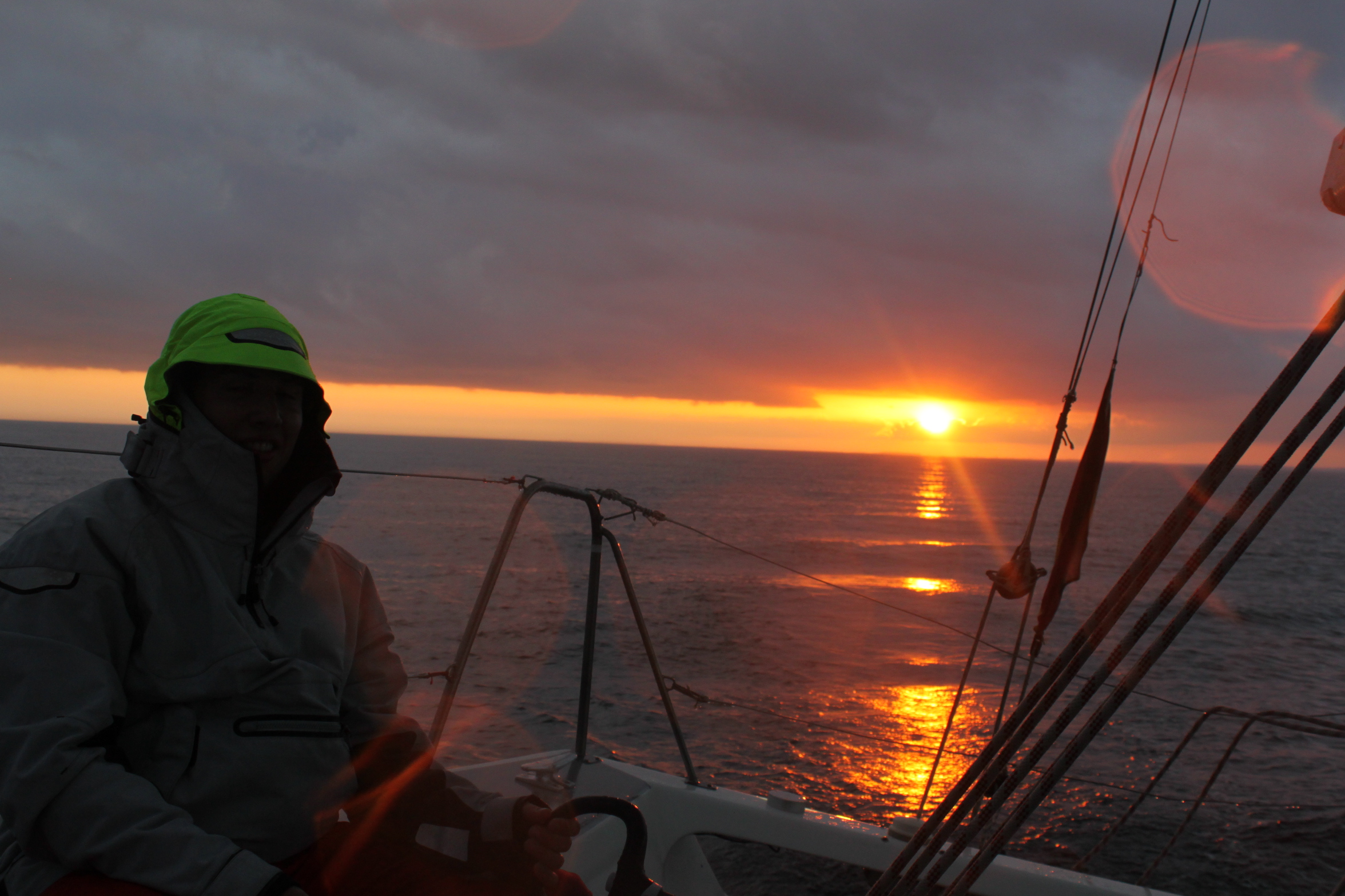 Foto Universitas Sonnenuntergang Herrentagstörn 2015