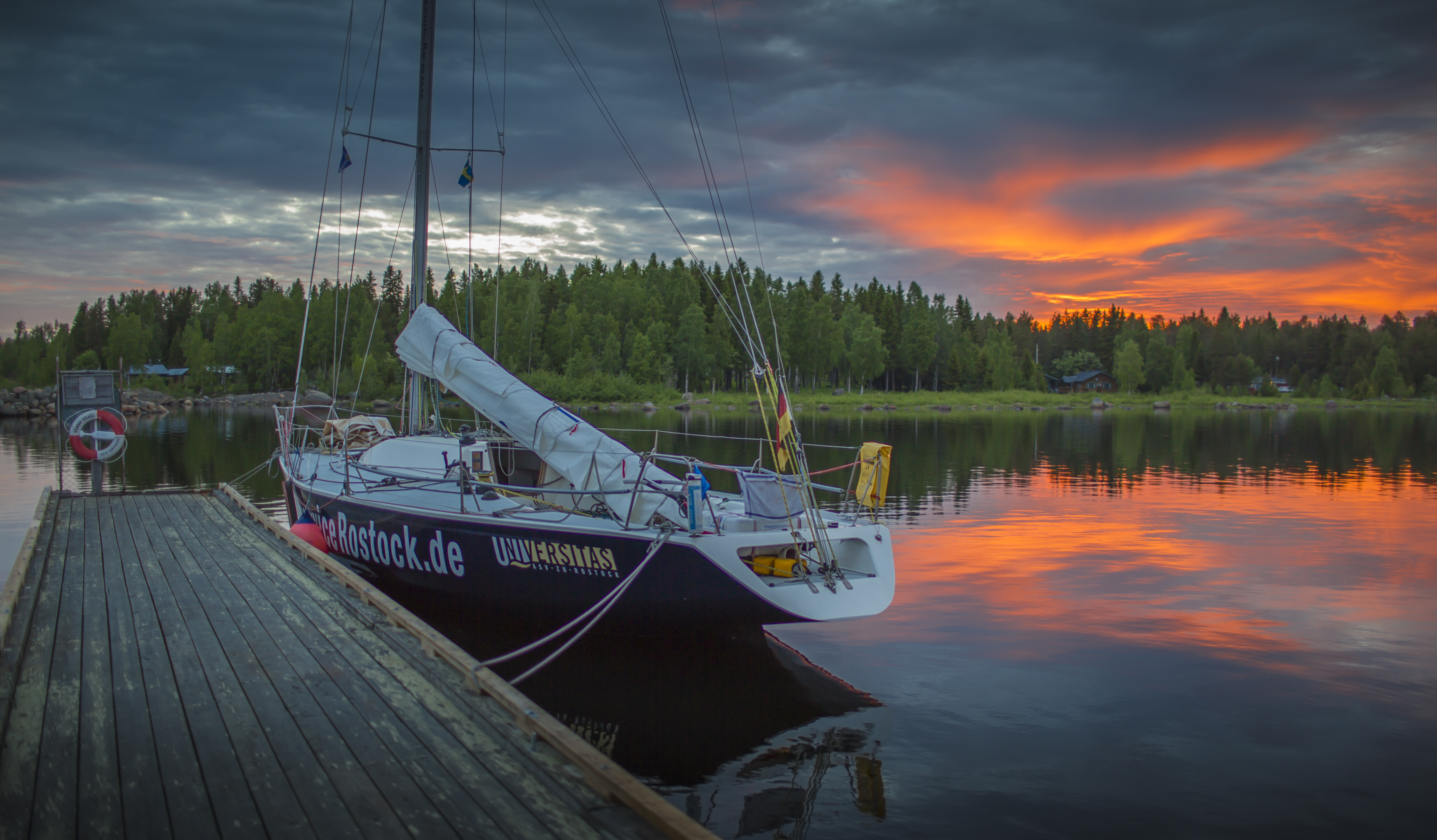 am Steg - Midsummersail 2017 Regattabericht