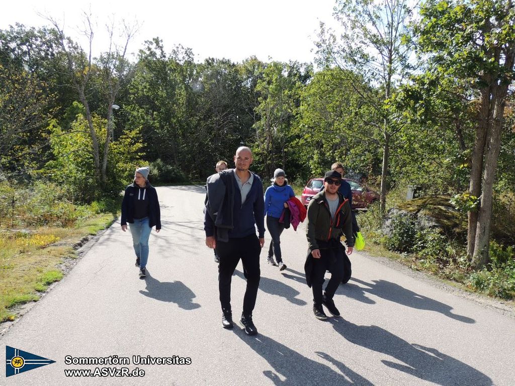 Karlskrona Wanderung Sommertörn der Universitas