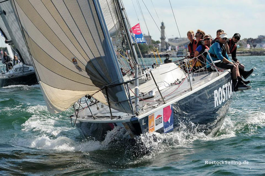 Foto Universitas beim Start zu Rund Bornholm 2015