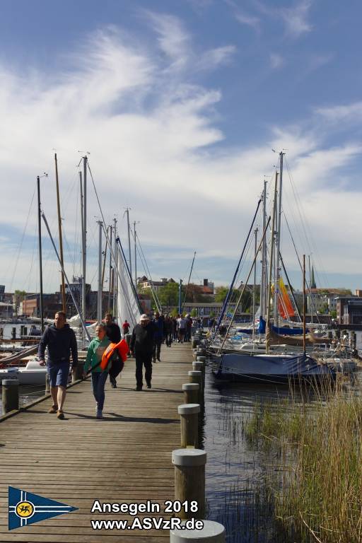 Ansegeln Rostocker Segelvereine 2018