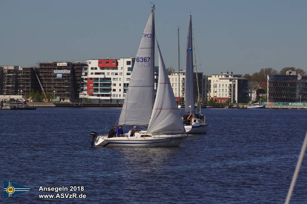 Ansegeln Rostocker Segelvereine 2018