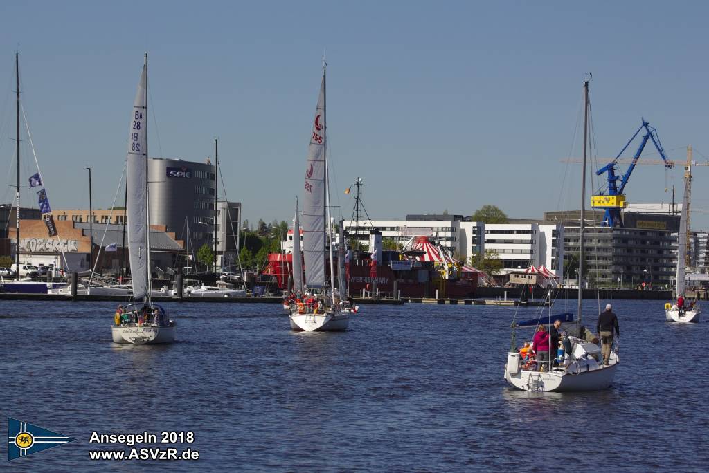 Ansegeln Rostocker Segelvereine 2018