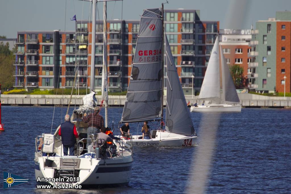 Ansegeln Rostocker Segelvereine 2018