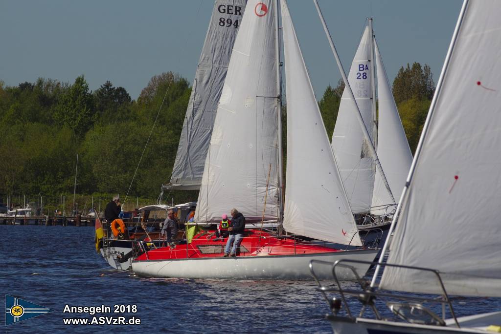 Ansegeln Rostocker Segelvereine 2018