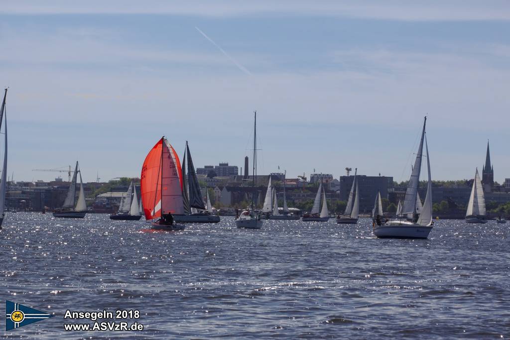 Ansegeln Rostocker Segelvereine 2018