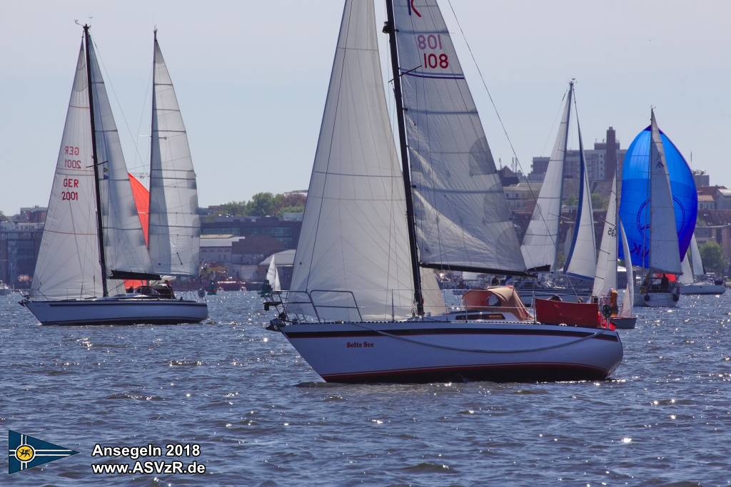 Ansegeln Rostocker Segelvereine 2018