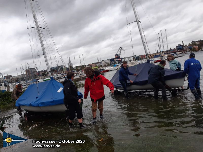 hochwasser rostock 2020 10 14 3