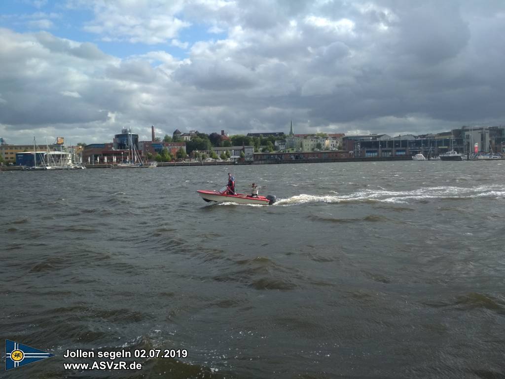 jollen segeln Laser, RS Aero, RS500, Starkwind Rostock 02.07.2019