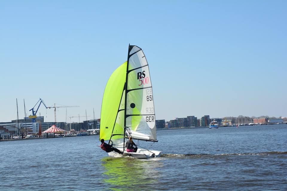 Saisonauftakt 2018 -Segeln in Rostock