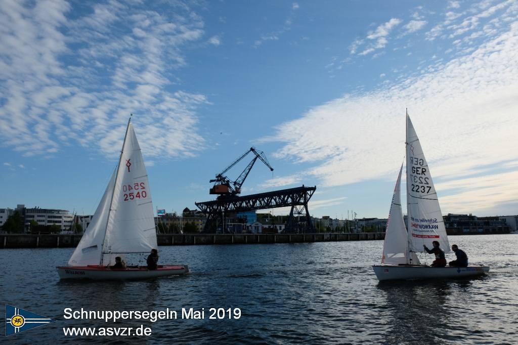 ASVzR Schnuppersegeln Ixylon Rostock Mai 2019